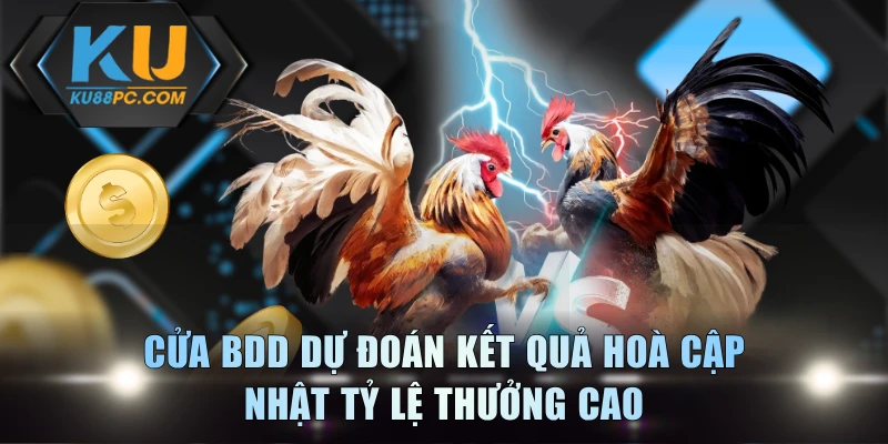 3 Cửa Cược Gà Chọi Hot Tại KU88 Và Bí Kíp Chắc Thắng 3 Cửa BDD dự đoán kết quả hoà cập nhật tỷ lệ thưởng cao