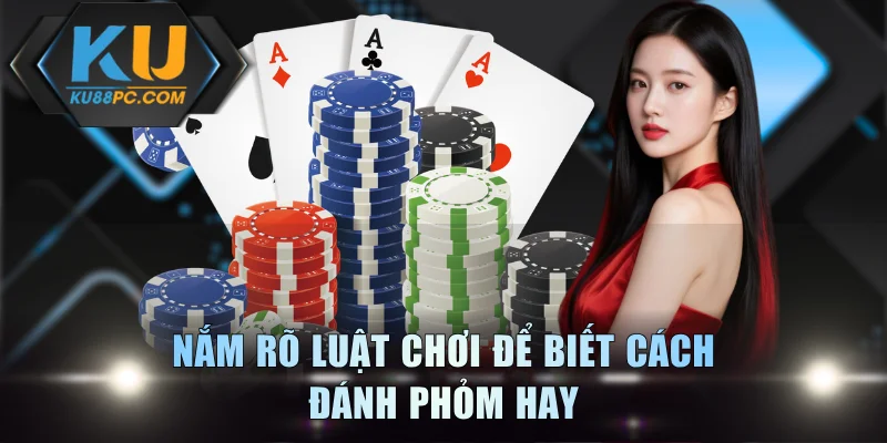 Đánh Phỏm Hay - Nắm Rõ Luật Và Chơi Một Cách Chiến Thuật 2 Nắm rõ luật chơi để biết cách đánh phỏm hay